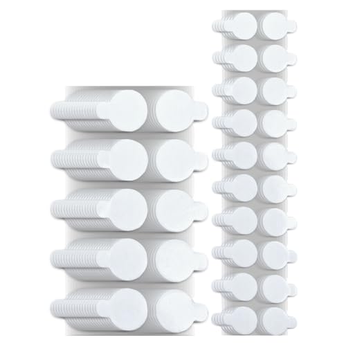 Image of JIEHENG 300Pcs Double Sided Dot Stickers,0.8 inch,0.4 inch Adhesive Dots(10mm+20mm) | (10mm 100Pcs+20mm 200Pcs)Removable Adhesive Putty Stickers,Waterproof,Clear Sticky Adhesive Mounting Putty