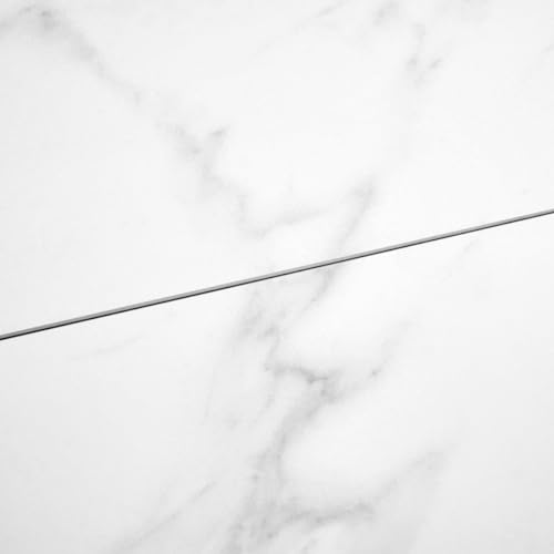 Table Extensible en Céramique Blanche Toshiro - Meubletmoi, 200 cm, Design Moderne et Résistant 5 Table Extensible en Céramique Blanche Toshiro - Meubletmoi, 200 cm, Design Moderne et Résistant – Image 5