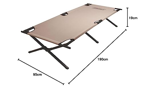 Cama Dobrável, Coleman, Cinza