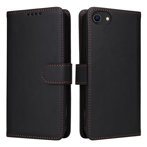 Coque portefeuille iPhone 6/7/8 détachable anti-choc avec protection écran intégrée