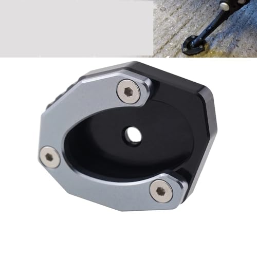 Extension béquille moto Versys élargisseur stable sol meuble vert - 2