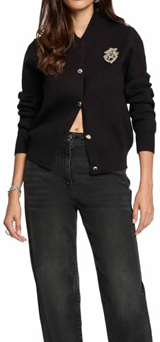 Chaleco Morgan negro talla M de diseño premium con acabados elegantes y minimalistas.