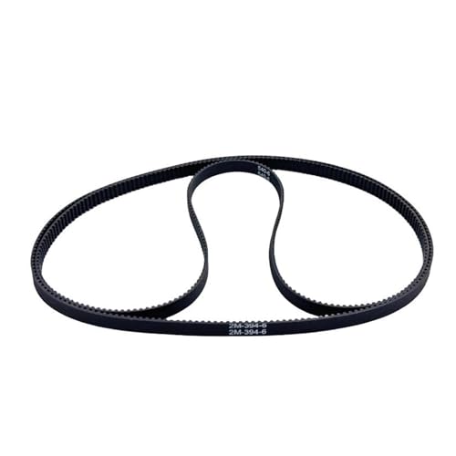 Courroie synchrone 2GT boucle fermée 500mm sans fin crantée 6mm
