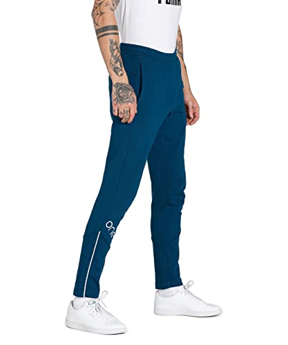 Image of PUMA Men's Mid Rise Regular Track Pants