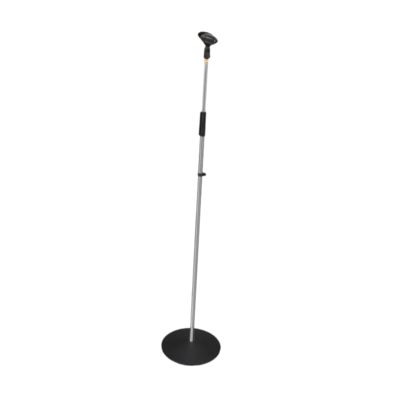 Microfono Stand Stable Con Base Rotonda E Clamp Flessibile