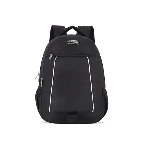 Image of Lavie Sport Arena 28L Casual Backpack For Boys & Girls (Black)