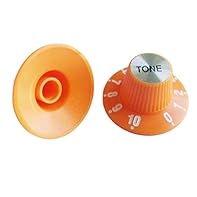 Comfortable Grip for Accurate Adjustments Textured floral pattern with raised ridges improves finger , enabling smooth and precise tuning on guitar effects pedals, synthesizers, and sound equipment with single handed use. Strong ABS Construction with...