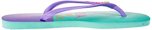 Chinelo Slim Cool, Havaianas, Feminino, Verde Orvalho, 33/34