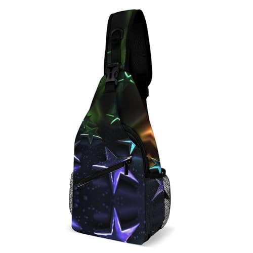 Mochila tipo Sling blanca para día y trekking