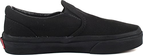 Vans Vans Kids Unisex Classic Slip-On Shoes, Size 9, Color (BKA) Black/Black