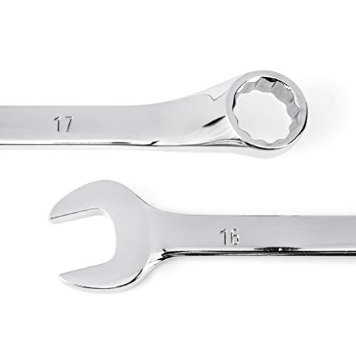 Sata 55-Degree Offset Combination Wrench Set, 17-Piece, Metric (6-22 Mm), Full-Polish - St08018-02 #TOP3