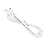 Câble fixe : fonctionne sur un cordon téléphonique à 1 ou 2 lignes (4 conducteurs), un bon remplacement pour un cordon ancien ou cassé, câble pour téléphone