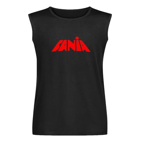 Photo de TAI BANG Trendy Sleeveless Fania Records T Shirt Vintage Soul Funk Bataan Joe, Jackie Mittoo, Breaks, Motow Black 3XL