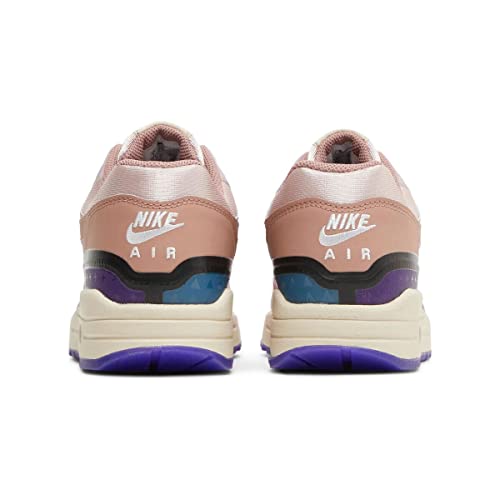 Image of Nike Air Max 1 Women's Shoes, Fog Plum Pink Fossil Pink Oxford Pink, 6 US