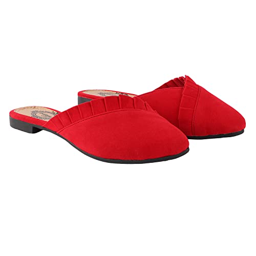 Image of Shoetopia Womens Bantu-Frill 2a Mule