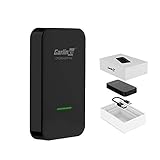 【Carlinkit 3.0 wireless carplay adattatore】 Questo dispositivo è una tecnologia entusiasmante per tutti coloro che desiderano rendere wireless il proprio sistema CarPlay cablato esistente. Questo è l'ideale per viaggi brevi. Puoi mettere il tuo iPhone in tasca e usare carplay tramite una connessione wireless, Non è necessaria alcuna connessione con cavo dati.
