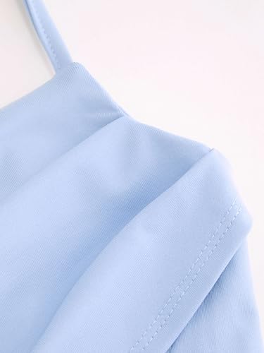 Image of CIDER Womens Cowl Neck Tie up Mini Dresses Sleeveless Ruched A Line Corset Short Formal Party Wedding Guest Club Dress