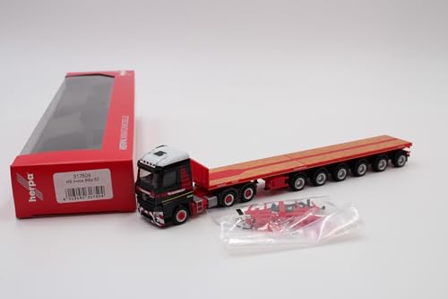 Herpa Arocs Stream Mammoet 317504 remorque de ballast 1:87 camion miniature convoi exceptionnel