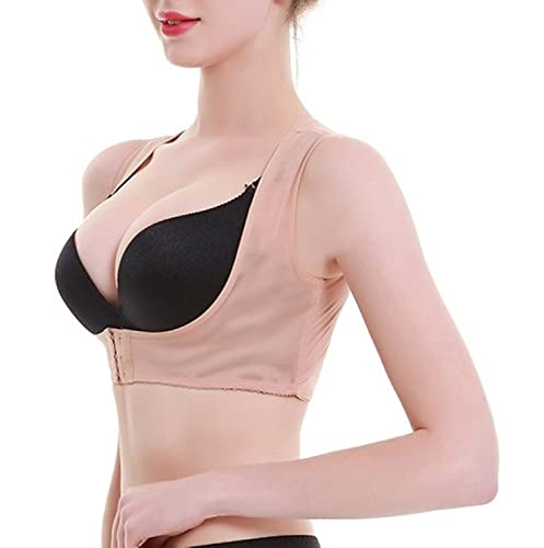 Image of Fabme Nylon Women's Bust Lifter, Posture Improver, Push-Up Bra (S to XXL) (Black, Skin)