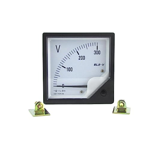 Voltmètre de panneau AC 6L2 450V idéal pour atelier et usine