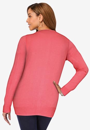 Jessica London 4781323563128MK18/20~18/20 Women'S Plus Size Fine Gauge Cardigan thumb #4