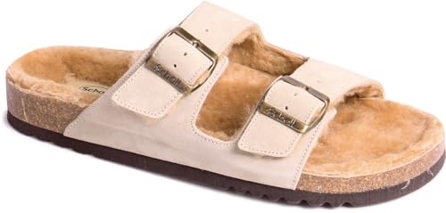 Sandalia de hombre beige Scholl Julien en talla 42 de verano