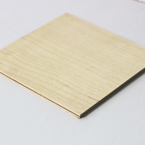 1/8" / 3mm Baltic Birch Plywood Panels for Laser Cutting and Engraving (20" x 30")