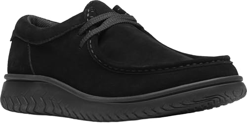 Clarks Men's RelaxLite Low Boat Shoe, Black Suede, 11.5