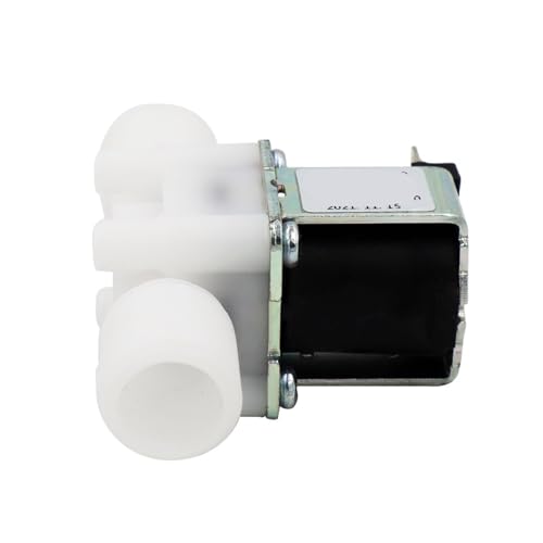 Válvula solenoide 24V de plástico interruptor de control de agua normalmente cerrado 1/2" 4