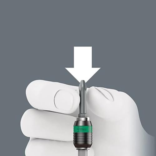 Image of WERA 05074717001 Series 7400 Kraftform Pistol Handle, pre-Set Adjustable Torque Screwdrivers (3.0-8.8 Nm) with Rapidaptor Quick-Release Chuck, Art. no. 7462 x 3.0 Nm x 3.0-6.0 Nm