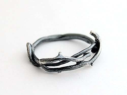 COSUMOSU Crown of Thorns Christian ring 925 Sterling Silver Rings4