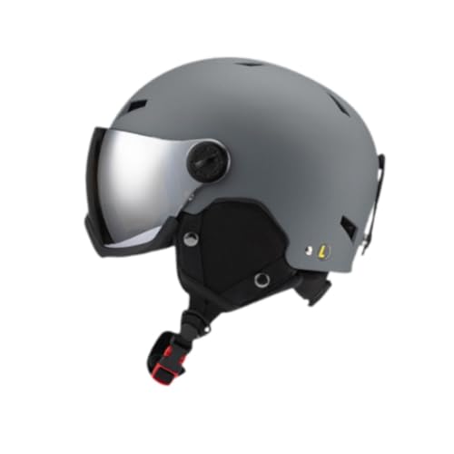 Casco de snowboard resistente al viento con orejeras integradas 7