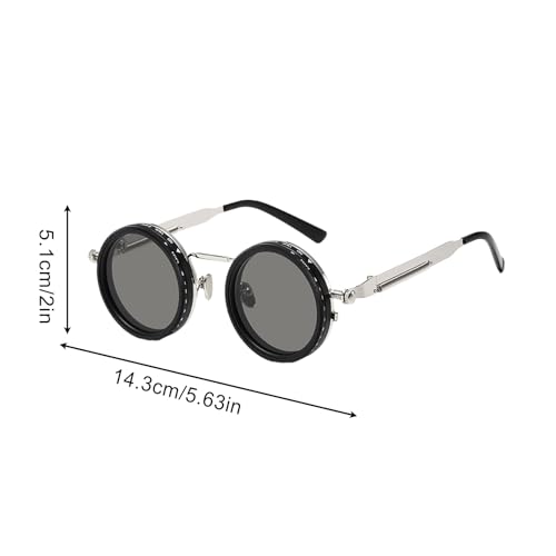 Gafas de sol polarizadas redondas anti reflejos para senderismo y playa 5