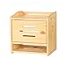 IPOUJ Boîtier de Rangement de routeur en Bois Massif WiFi WiFi WiFi Plateau de Rangement Plateau Plateau de Plateau Plug-in Boîte de tri de Fil de Fil