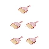 teng hong hui 5 Satz von Besen mit Griff Reinigungsbürste Kehrschaufeln Kunststoff Tragbarer Mülltisch Haushaltsbürsten Zubehör für Küchenecke