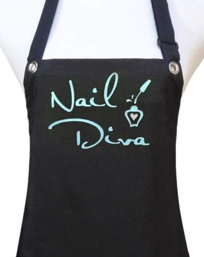 Waterproof Nail Tech Manicure Pedicure Apron, Nail Diva
