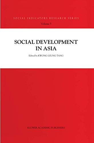 Social Development in Asia (Social Indicators Research Series, 5)