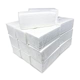 PLASACAR | Toalla Secamanos Zig Zag Papel Laminadas JOKER, Caja de 3000 unidades | Rápida Absorción | Ideal para Restaurante, Oficina, Hogar | Uso Intensivo, Blanco | Medidas Toalla 22 x 21 cm