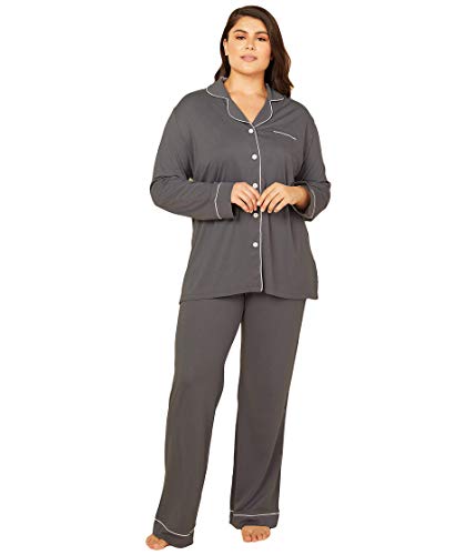 Image of Cosabella Bella Relaxed Long Sleeve Top Pants Set