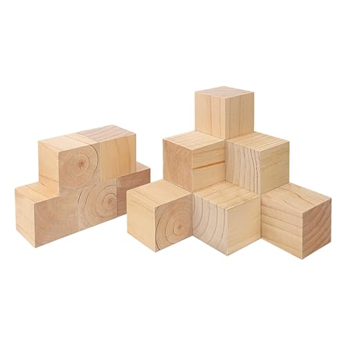 kukmakri 3.15 Inch Wooden Cubes