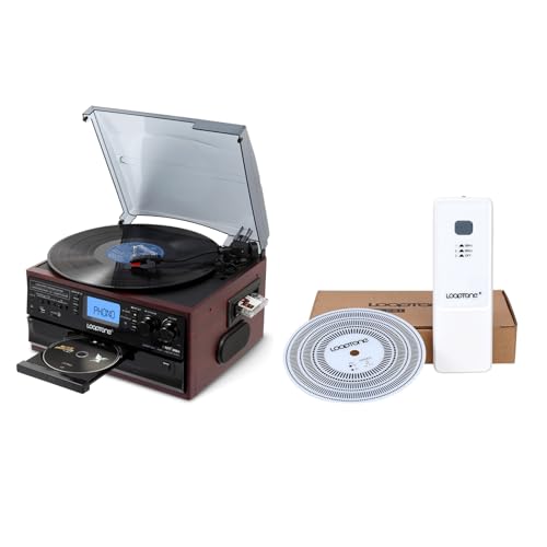 10-in-1 Bluetooth Vinyl Turntable