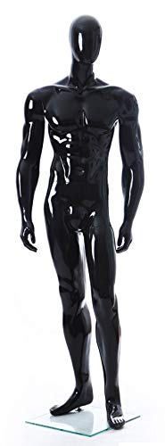 Black Gloss Male Mannequin