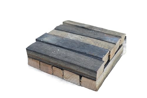 Buffalo Trace Bourbon Whiskey Barrel Stave Oak Pen Blanks (10 Pieces)