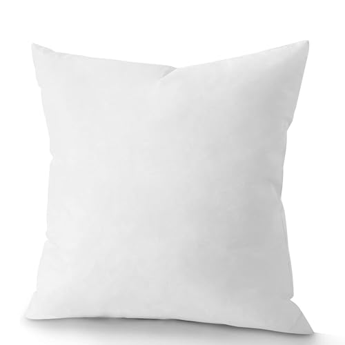 various Relleno de Cojín Fibra Virgen Hueca Siliconada 100% Poliéster, Relleno Suave Indeformable Antialérgico, Lavable para Sofá Cama Salón Oficina Terraza, 60x60 cm (1 Unidad)
