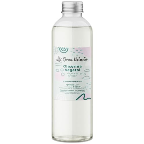 Gran Velada - Glicerina Vegetal 5000 g | Humectante Líquido para Cosmética y Jabones | Hidratación Profunda para Piel y Cabello | Antiencrespamiento Natural | Formato Ahorro