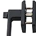 WeiLaiKeQi Bathroom Door Handle Hardware Easy to Install Door Lock for Office Gate Garage Garden