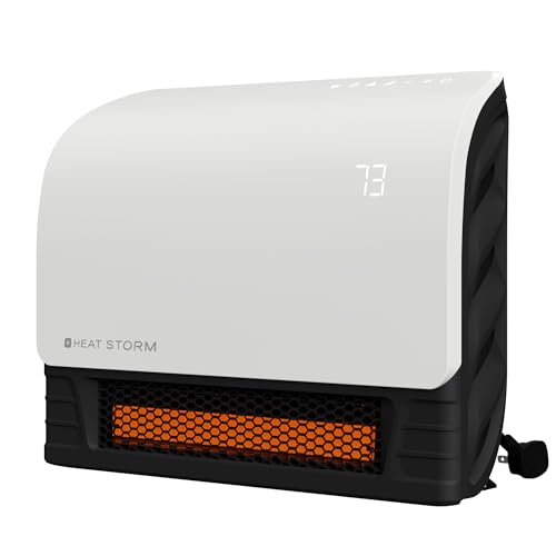 Heat Storm 1500W WiFi Infrared Wall Heater - White