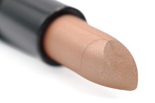 Image of Pure Ziva Pebblestone Nude Light Brown Bronze Lipstick Color Moisturizing Paraben Free, No Animal Testing & Cruelty Free Lip Makeup Color