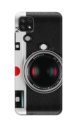 Image of Printed Hard Back Cover Case for Samsung Galaxy A22 5G | A22s 5G | Samsung F42 5G Back Cover (Vintage Camera) -1302