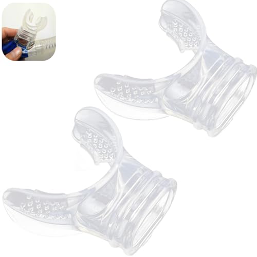 2-Pack-Silicone-Mouthpiece-Scuba-Regulator-Mouthpiece-Diving-Clear-with-Tie-Strap-Diving-Equipment-Breathing-Tube-Accessories-Universal-Caliber-fits-on-Most-of-Products